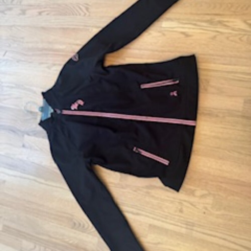 Harley-Davidson Womens soft shell casual jacket-Blackand pink. Small